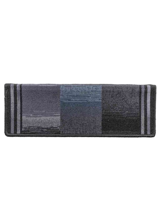 Nášlapy na schody samolepicí 5 ks 65x21x4 cm černošedé