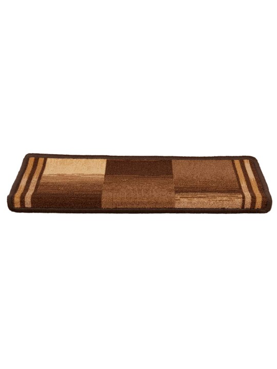 Nášlapy na schody samolepicí 5 ks 65x21x4 cm hnědé