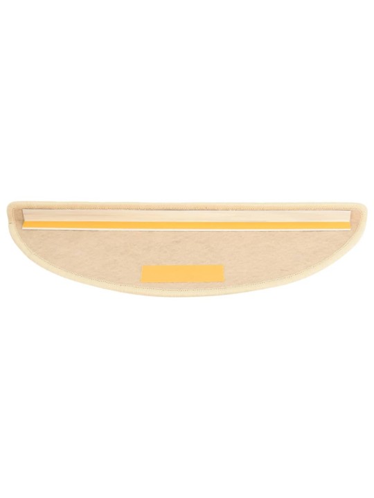 Samolepicí nášlapy na schody sisal 15 ks 56 x 17 x 3 cm berber
