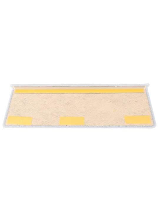 Samolepící nášlapy na schody vzhled sisal 15 ks 65x21x4cm modré