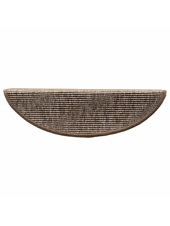 Samolepící nášlapy na schody 15 ks 56x17x3 cm světle hnědé