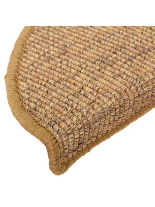 Samolepicí nášlapy na schody 15 ks oranžové 65x21x4 cm