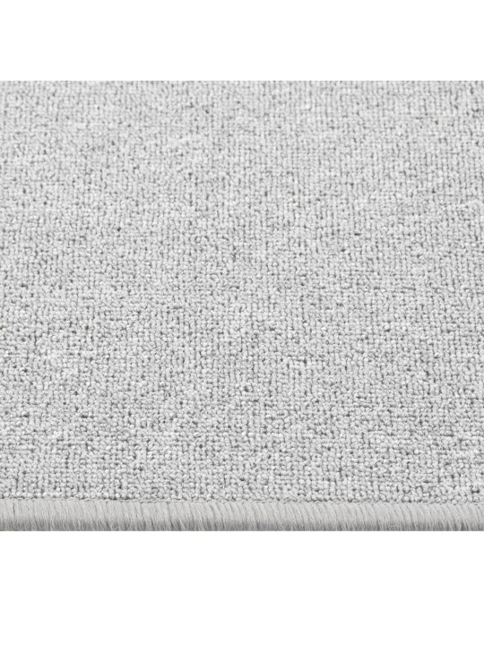 Běhoun světle šedý 80 x 200 cm