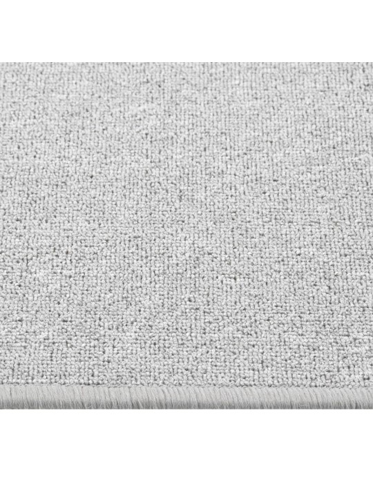 Běhoun světle šedý 80 x 300 cm
