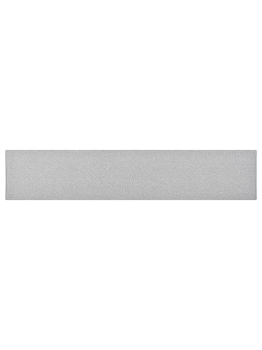Běhoun světle šedý 80 x 400 cm