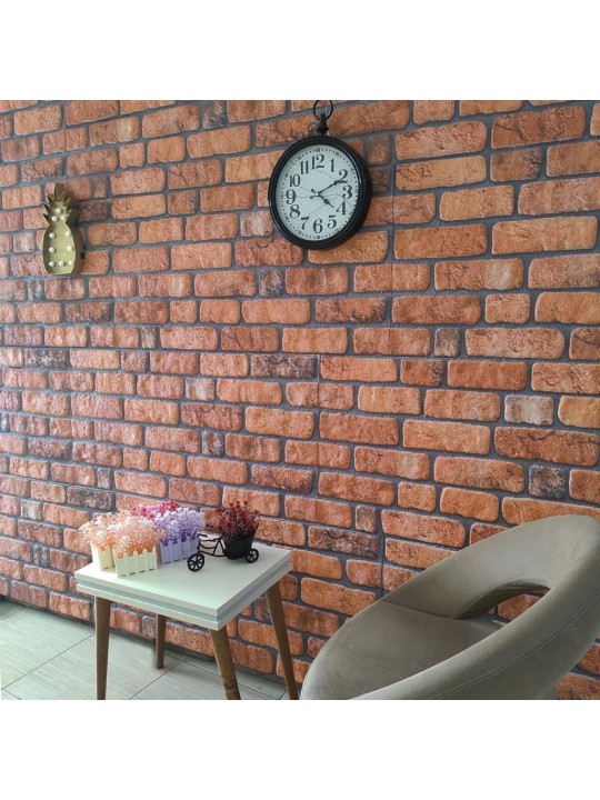 3D nástěnné panely design terakota cihly 10 ks EPS