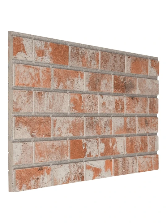 3D nástěnné panely design červené cihly 10 ks EPS