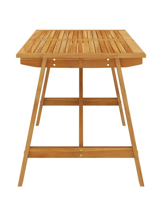 5dílný zahradní jídelní set šedý