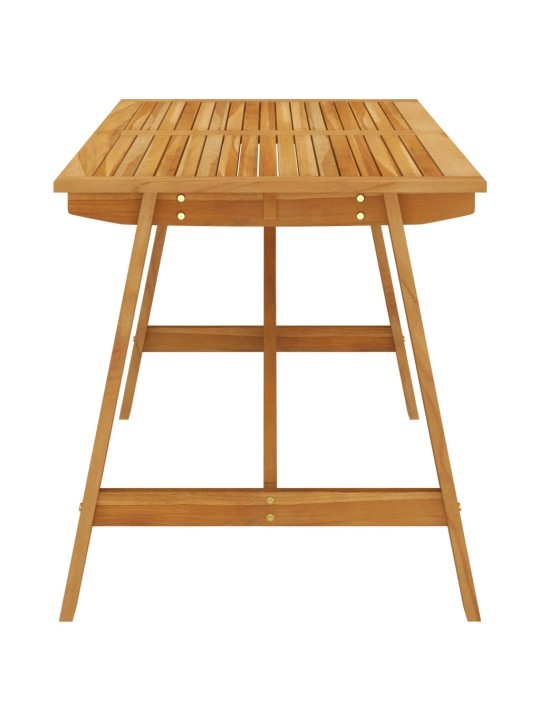 5dílný zahradní jídelní set hnědý