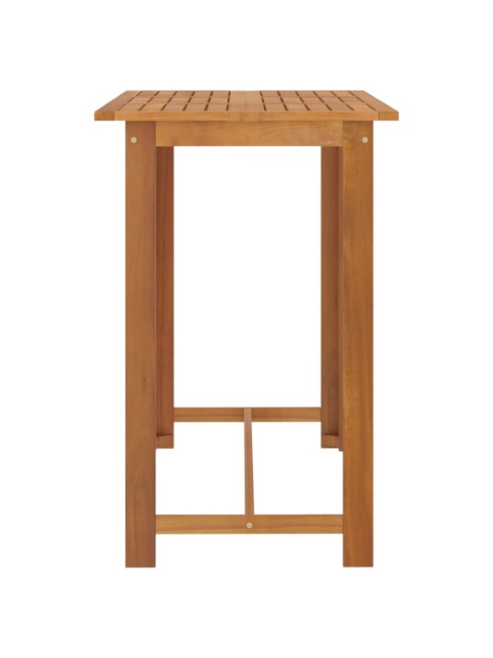9dílný zahradní barový set s poduškami šedý