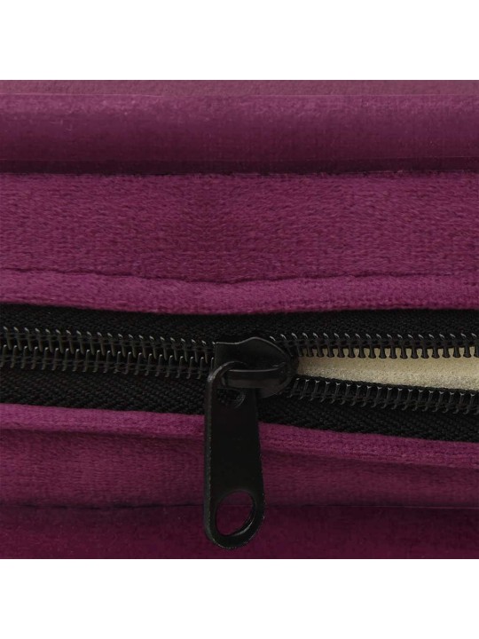 Pohovka pro psy vínová 67 x 47 x 36 cm plyš