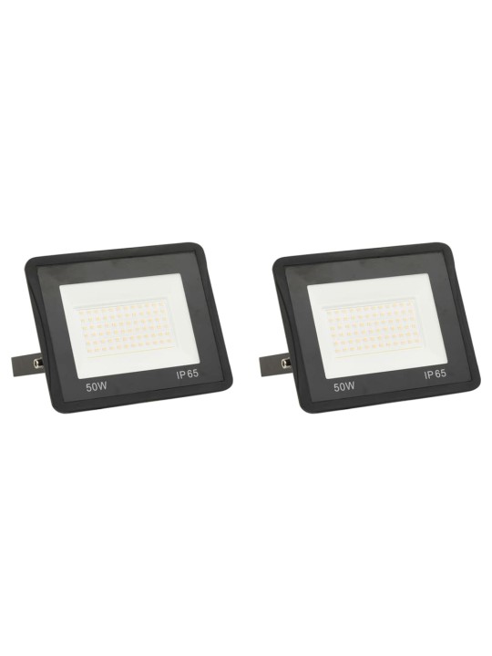 Led reflektory 2 ks 50 w teplé bílé světlo