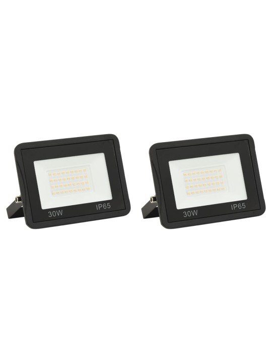 LED reflektory 2 ks 30 W studené bílé světlo