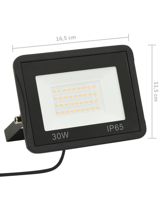 LED reflektory 2 ks 30 W studené bílé světlo