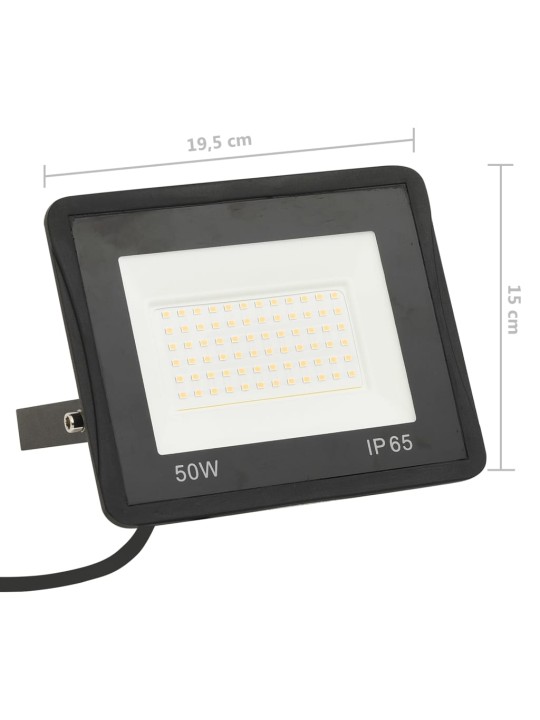 LED reflektor 50 W studené bílé světlo