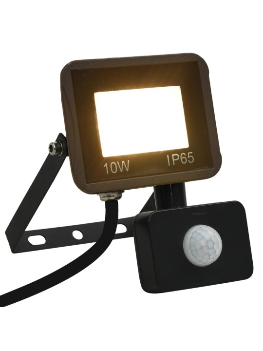 LED reflektor se senzorem 10 W teplé bílé světlo