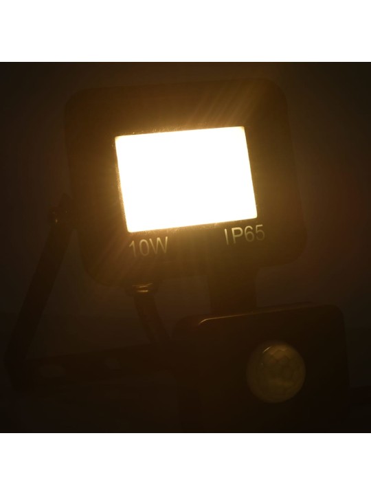 LED reflektor se senzorem 10 W teplé bílé světlo