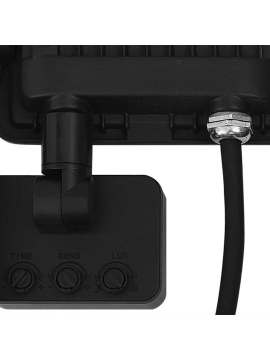 Led reflektor se senzorem 20 w teplé bílé světlo