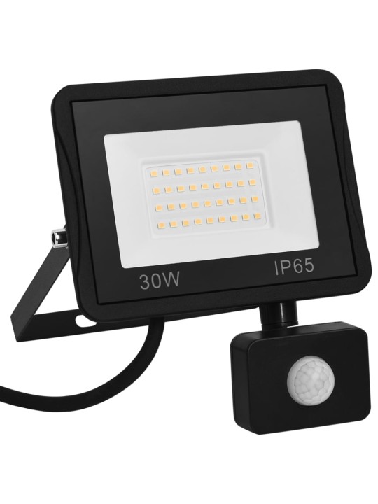 LED reflektor se senzorem 30 W teplé bílé světlo