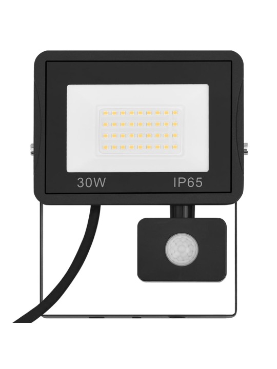 LED reflektor se senzorem 30 W teplé bílé světlo