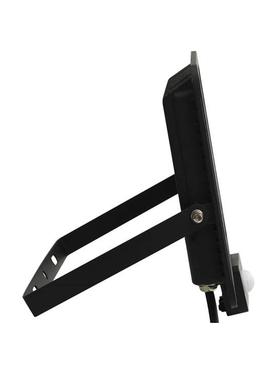 Led reflektor se senzorem 100 w teplé bílé světlo