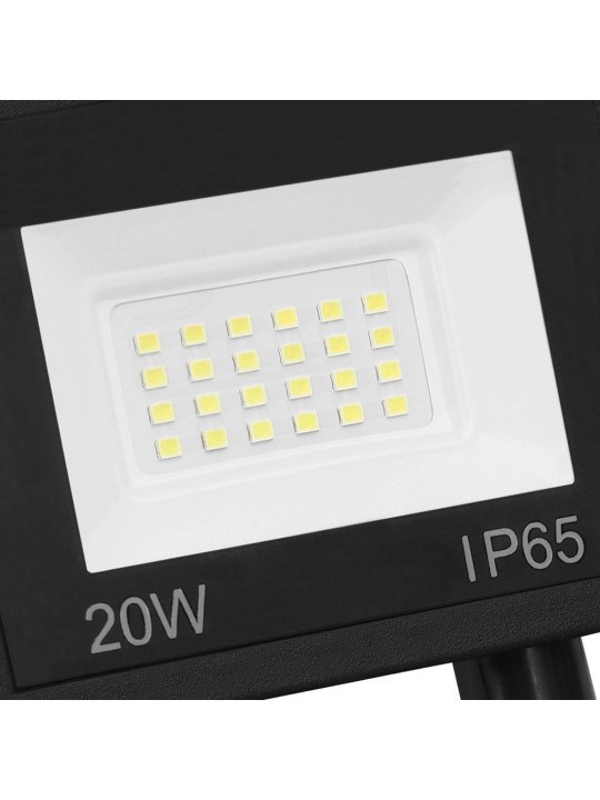 Led reflektor se senzorem 20 w studené bílé světlo
