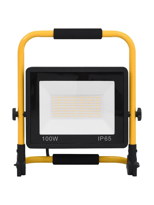 Led reflektor s rukojetí 100 w teplé bílé světlo