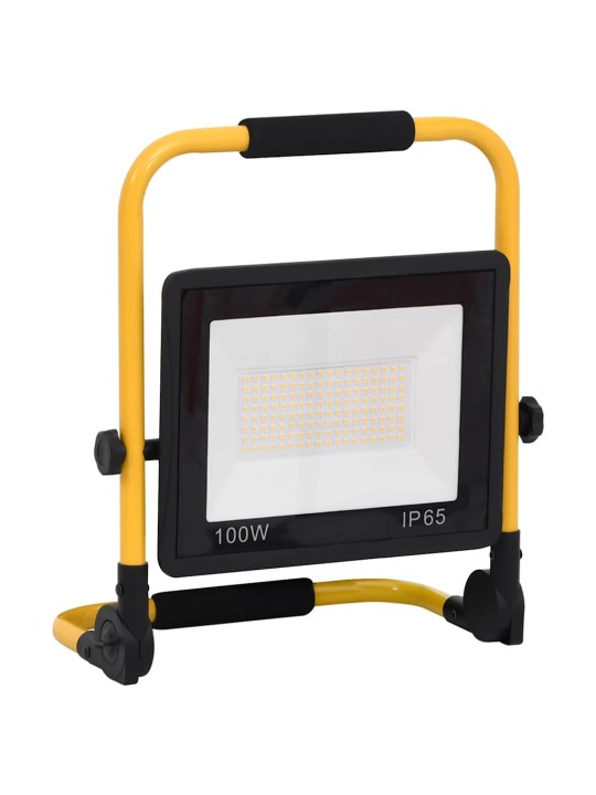 Led reflektor s rukojetí 100 w teplé bílé světlo