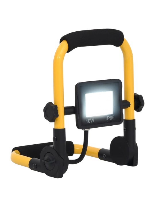 LED reflektor s rukojetí 10 W studené bílé světlo