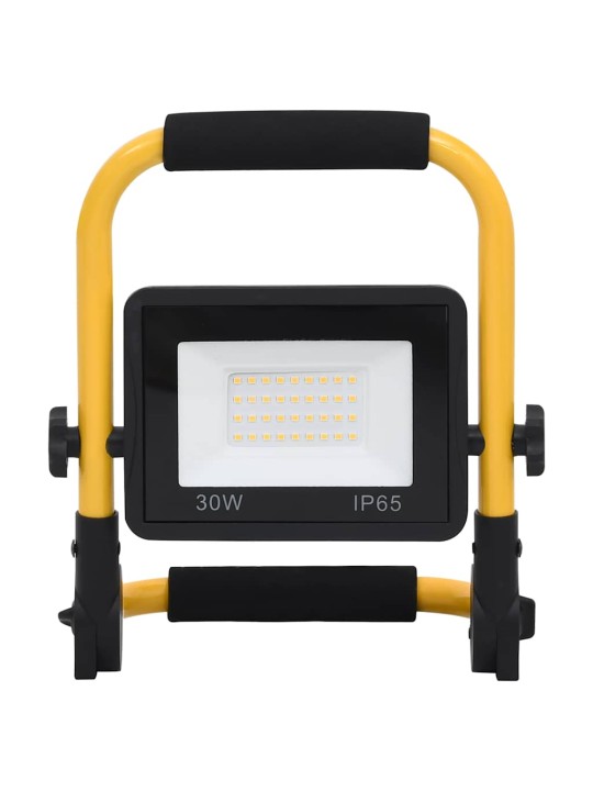 Led reflektor s rukojetí 30 w studené bílé světlo