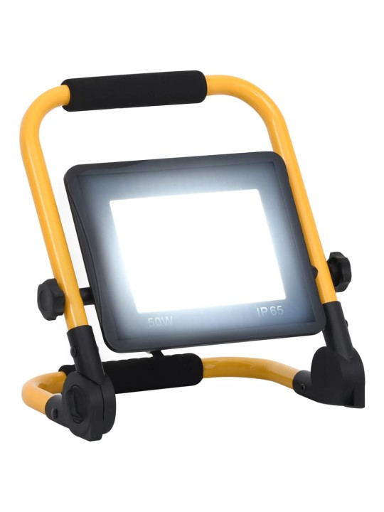 LED reflektor s rukojetí 50 W studené bílé světlo