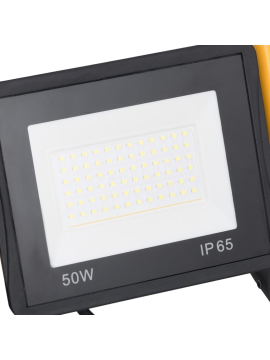 LED reflektor s rukojetí 50 W studené bílé světlo
