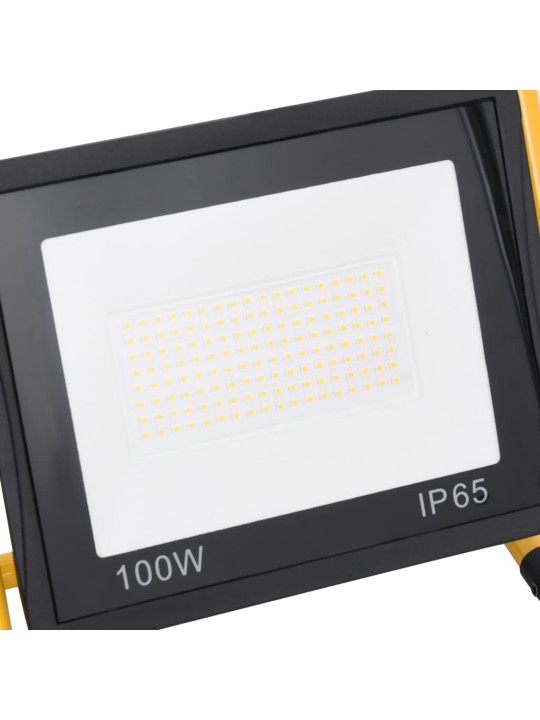 Led reflektor s rukojetí 100 w studené bílé světlo