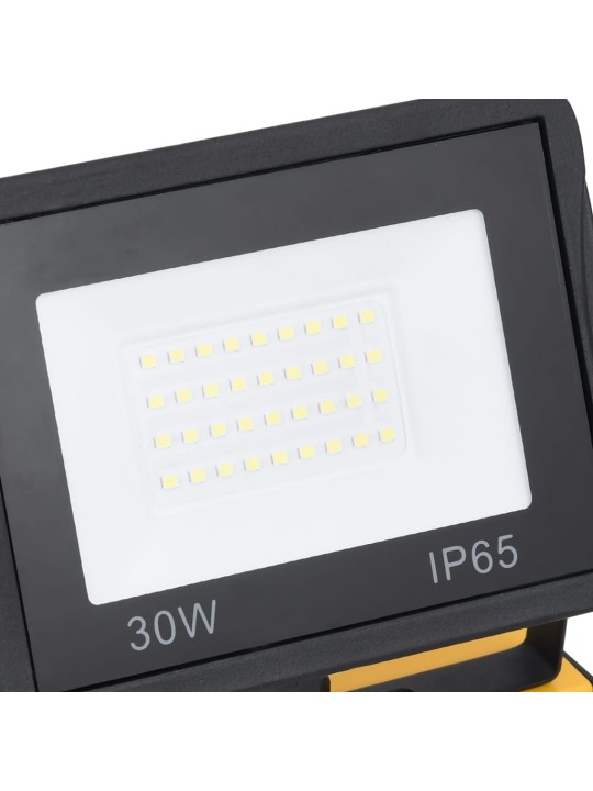 LED reflektor s rukojetí 2 x 30 W teplé bílé světlo