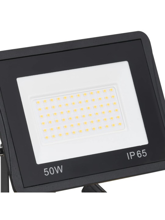LED reflektor s rukojetí 2 x 50 W teplé bílé světlo