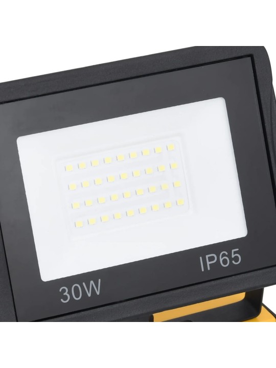 LED reflektor s rukojetí 2 x 30 W studené bílé světlo