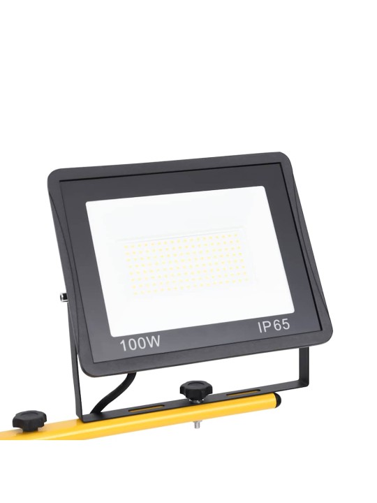 Led reflektor se stojanem 2 x 100 w teplé bílé světlo