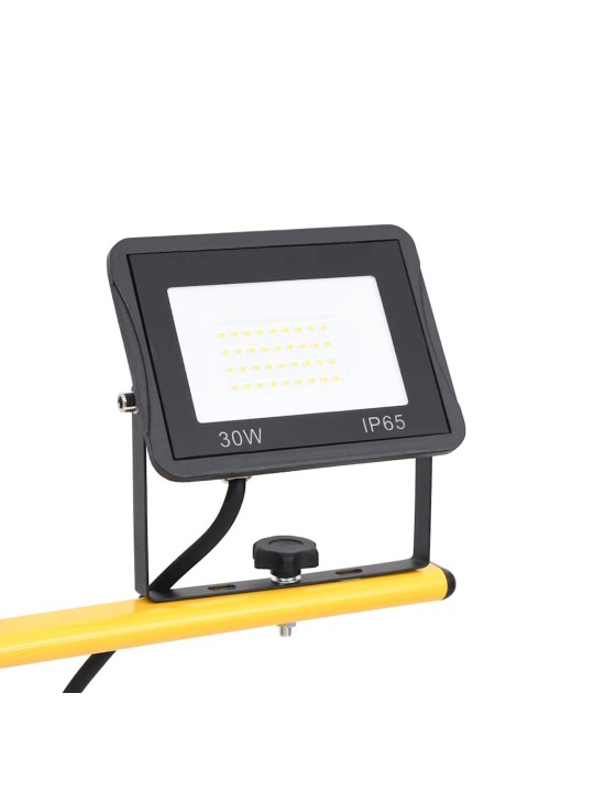 Led reflektor se stojanem 2 x 30 w studené bílé světlo