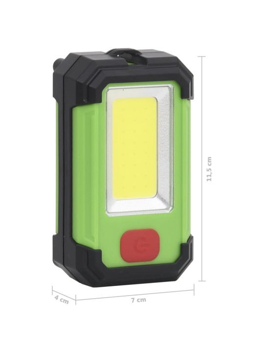Přenosné solární LED bodové světlo 7 W studené bílé