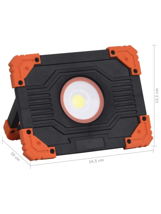 Přenosné LED bodové světlo ABS 10 W studené bílé