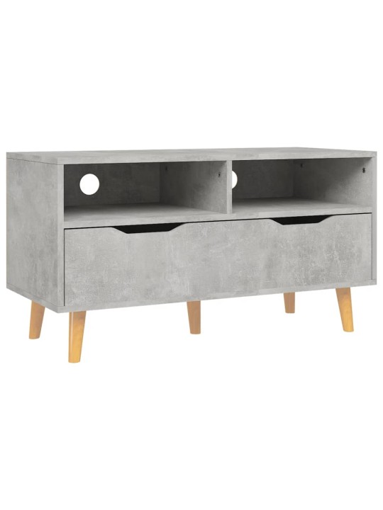 TV skříňka betonově šedá 90 x 40 x 48,5 cm kompozitní dřevo
