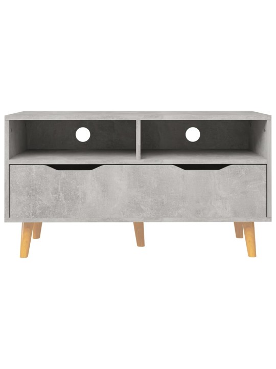 TV skříňka betonově šedá 90 x 40 x 48,5 cm kompozitní dřevo