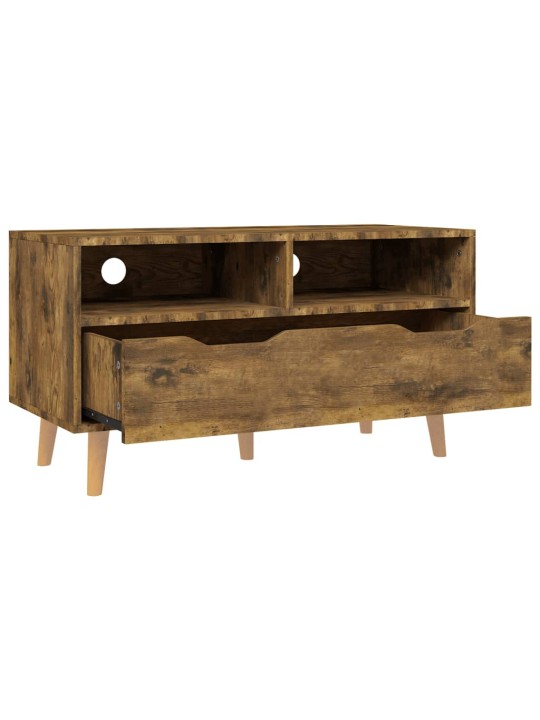 TV skříňka kouřový dub 90 x 40 x 48,5 cm kompozitní dřevo