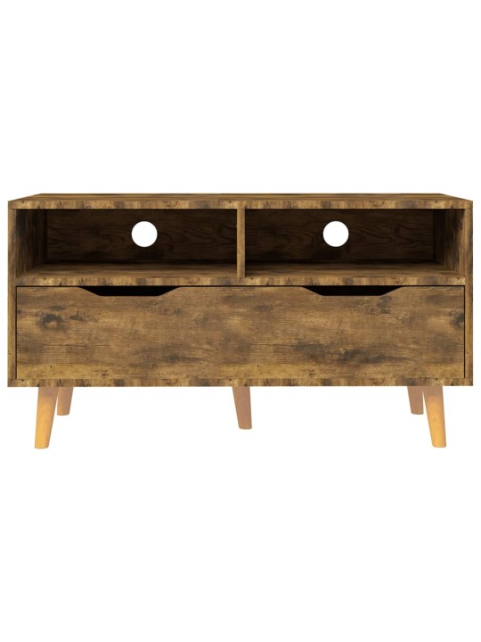 TV skříňka kouřový dub 90 x 40 x 48,5 cm kompozitní dřevo