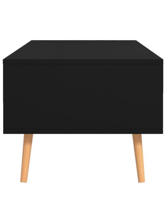 Konferenční stolek černý 100 x 49,5 x 43 cm kompozitní dřevo