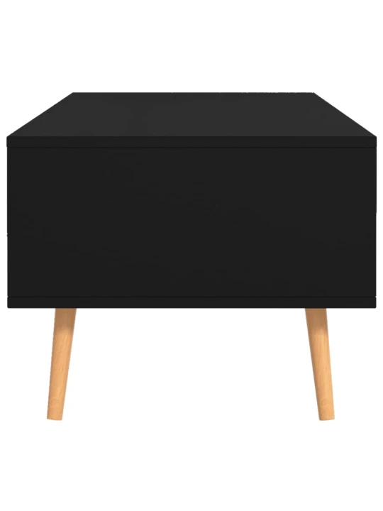 Konferenční stolek černý 100 x 49,5 x 43 cm kompozitní dřevo