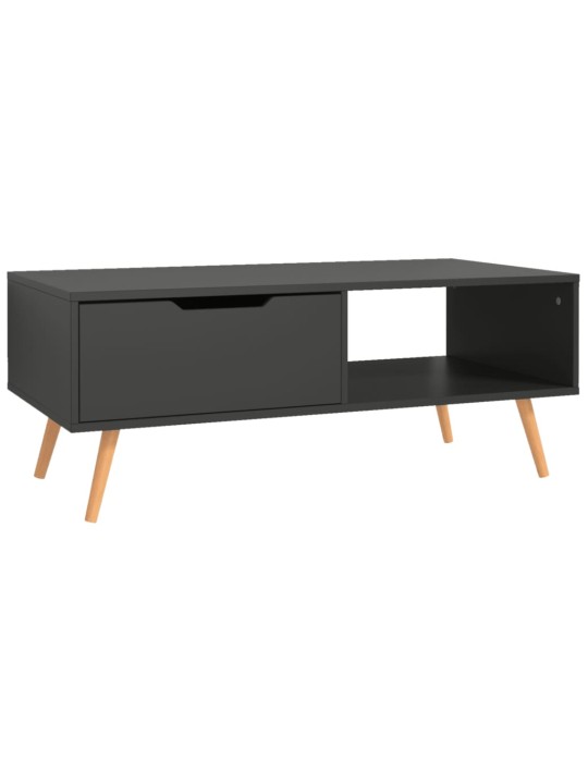 Konferenční stolek šedý 100 x 49,5 x 43 cm kompozitní dřevo