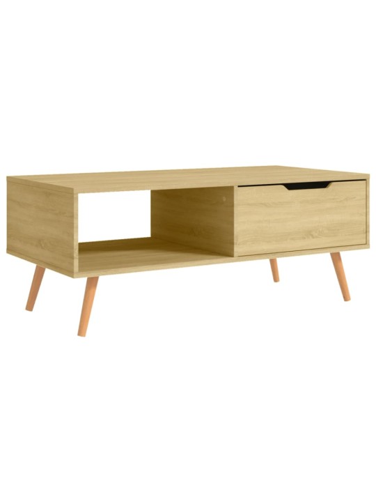 Konferenční stolek dub sonoma 100x49,5x43 cm kompozitní dřevo