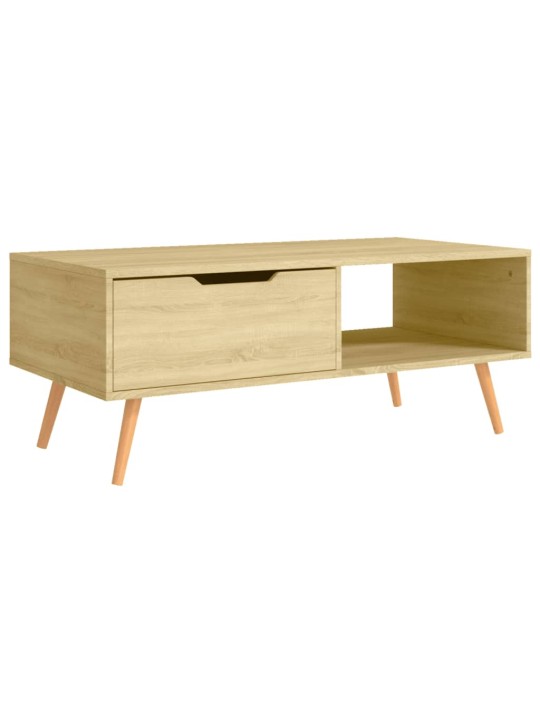 Konferenční stolek dub sonoma 100x49,5x43 cm kompozitní dřevo