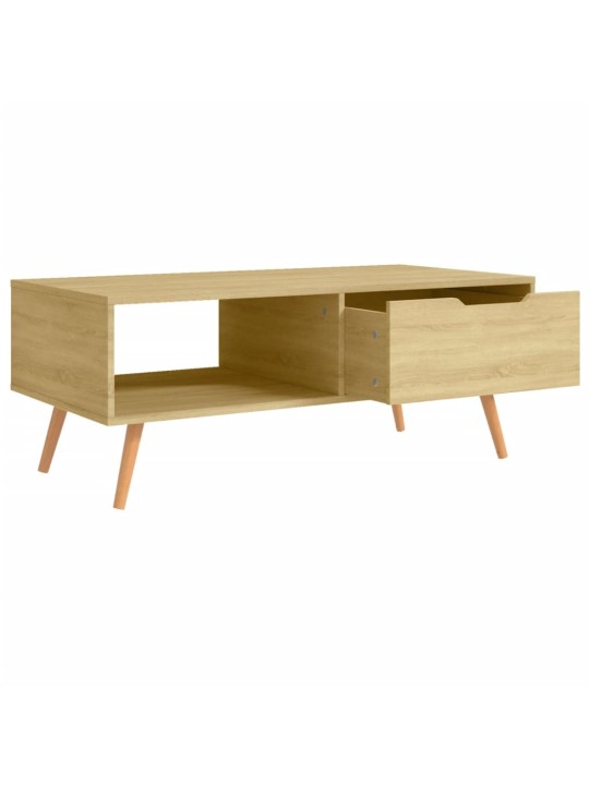Konferenční stolek dub sonoma 100x49,5x43 cm kompozitní dřevo